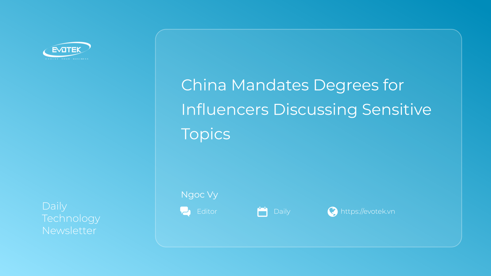 China Mandates Degrees for Influencers Discussing Sensitive Topics 5 11991