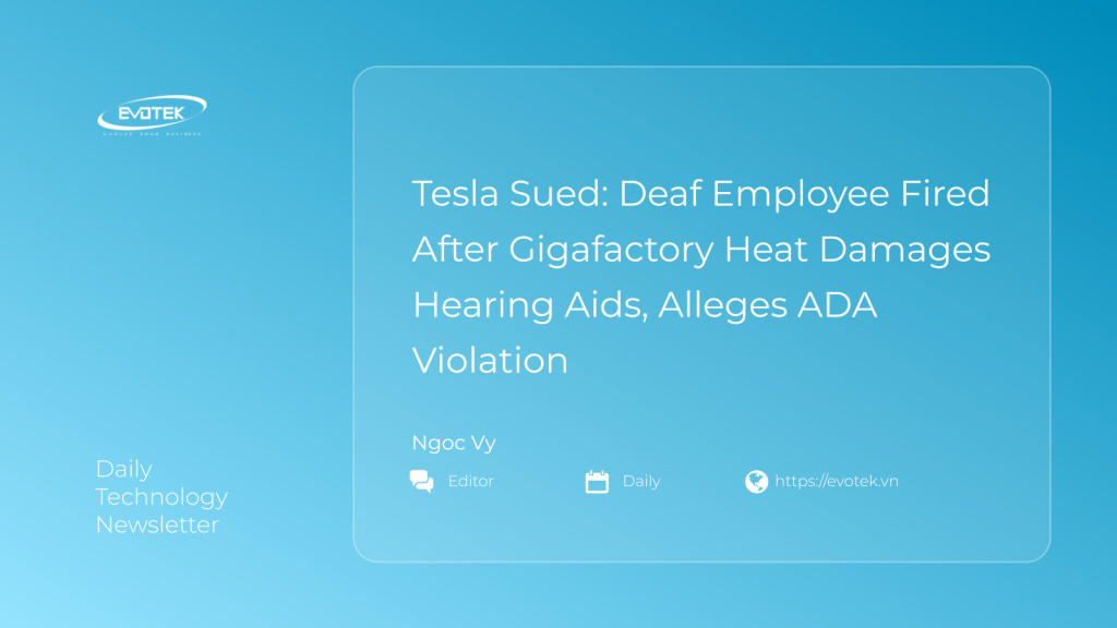 Tesla bị kiện: Nhân viên khiếm thính bị sa thải sau khi nhiệt lượng tại nhà máy Gigafactory gây hỏng máy trợ thính, cáo buộc vi phạm ADA 1 12382