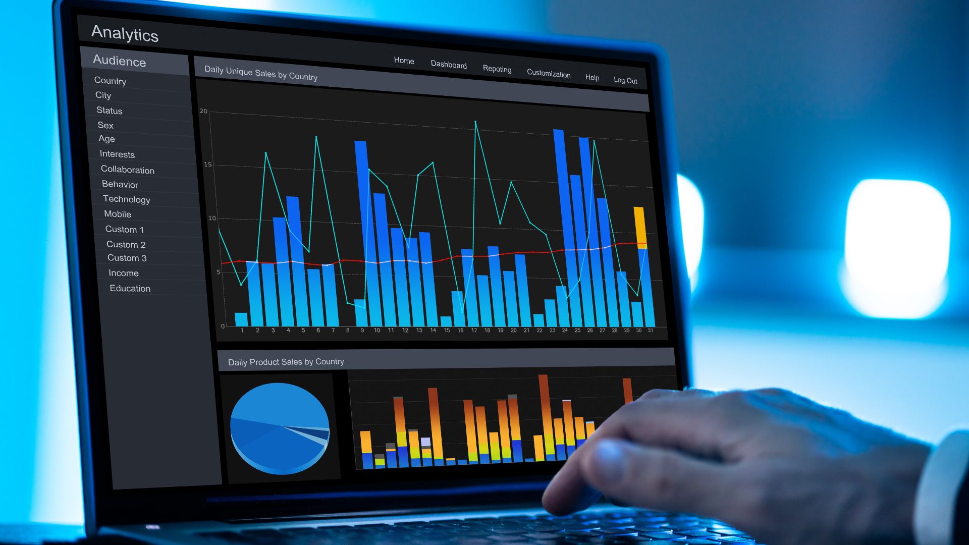 finance data analytic